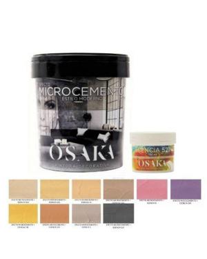 OSAKA EFECTO MICROCEMENTO BASE NEUTRA 8KG + ESENCIA 100ML